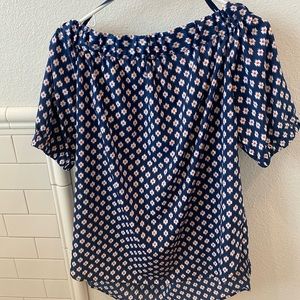 Michael Kors Off The Shoulder Top